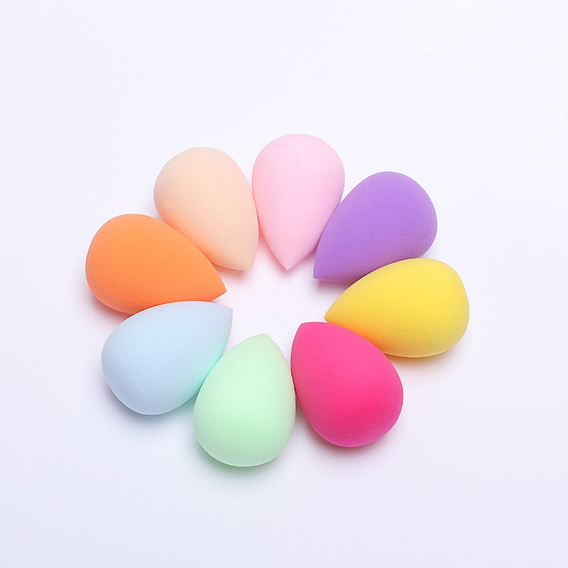 4*6 Premium Non-Latex Powder Puff Water Drop Gourd Beveled Powder Puff Face Wash Puff Makeup Cotton Beauty Egg Becomes Larger When Exposed To Water - Image 2